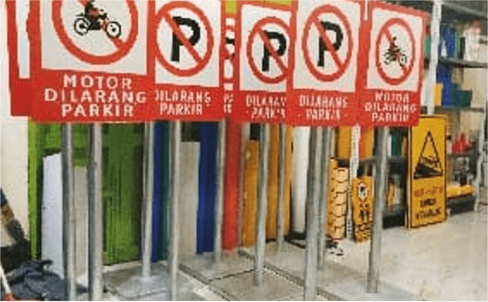 Rambu Gedung/Area